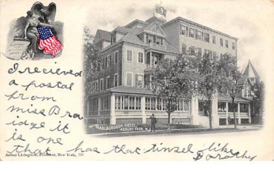 Marlborough Hotel Asbury Park, New Jersey Postcard