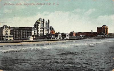 Blenheim, Hotel Traymore Atlantic City, New Jersey Postcard