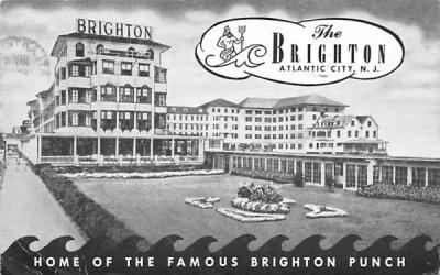 The Brighton  Atlantic City, New Jersey Postcard