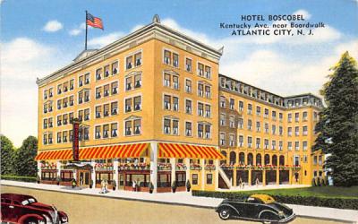 Hotel Boscobel Atlantic City, New Jersey Postcard