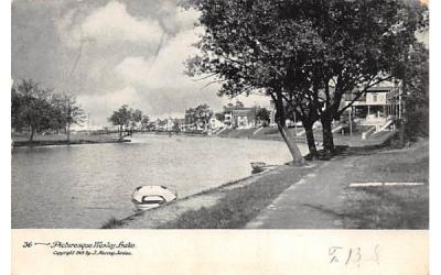 Picturesque Wesley-Lake Asbury Park, New Jersey Postcard