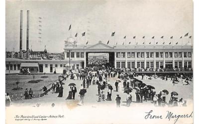 The Boardwalk and Casino Asbury Park, New Jersey Postcard