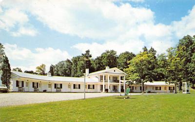 Holiday Motel Andover, New Jersey Postcard