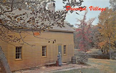 Cottage, one of completely restored buildings Allaire, New Jersey Postcard