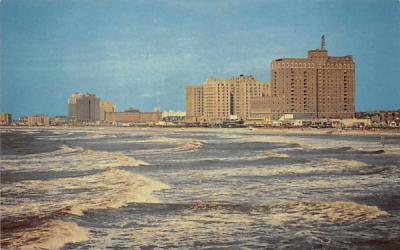 View of the Ocean  Atlantic City, New Jersey Postcard