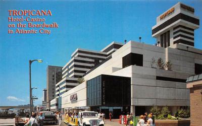 Tropicana Hotel-Casino on the Boardwalk Atlantic City, New Jersey Postcard