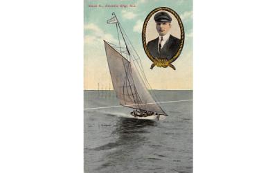 Maud E. Atlantic City, New Jersey Postcard