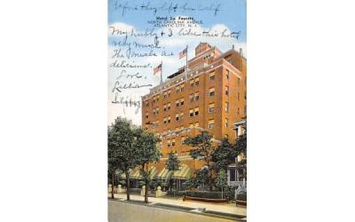 Hotel La Fayette Atlantic City, New Jersey Postcard