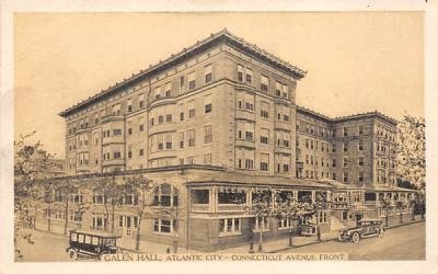 Galen Hall Atlantic City, New Jersey Postcard