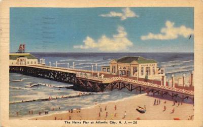 The Heinza Pier Atlantic City, New Jersey Postcard