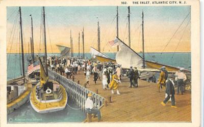 The Inlet Atlantic City, New Jersey Postcard
