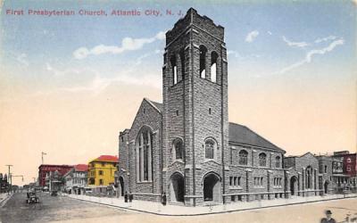 First Presbyterian Church Atlantic City, New Jersey Postcard