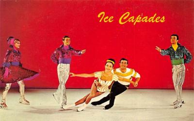 Ice Capades Atlantic City, New Jersey Postcard