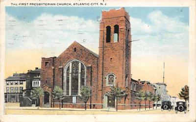 The First Presbyterian Church Atlantic City, New Jersey Postcard