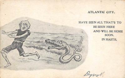 Atlantic City, N. J., USA New Jersey Postcard