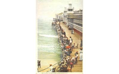 Watching the Bathers Atlantic City, New Jersey Postcard