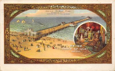 Heinz Ocean Pier  Atlantic City, New Jersey Postcard
