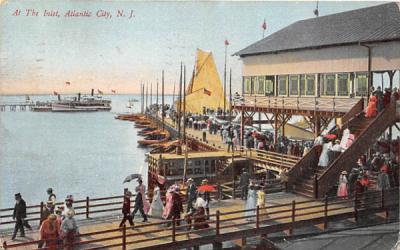 At the Inlet Atlantic City, New Jersey Postcard