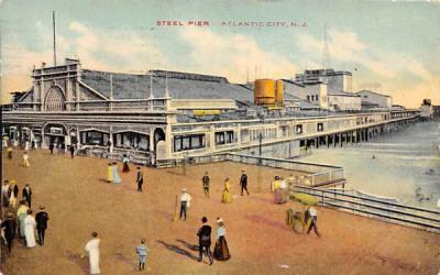 Steel Pier Atlantic City, New Jersey Postcard