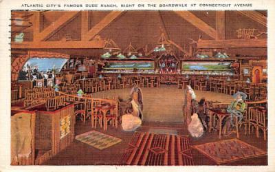 Atlantic City's Famous Dude Ranch New Jersey Postcard