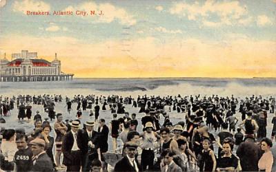 Breakers Atlantic City, New Jersey Postcard
