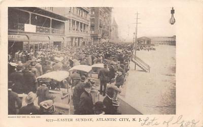 Easter Sunday Atlantic City, New Jersey Postcard