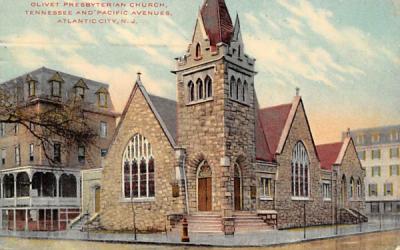 Olivet Presbyterian Church Atlantic City, New Jersey Postcard