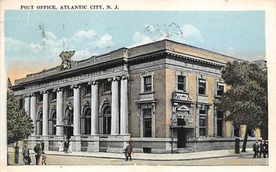 Post Office  Atlantic City, New Jersey Postcard