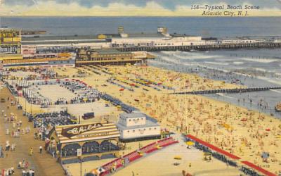 Happy Day in Atlantic City New Jersey Postcard