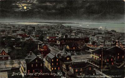 Bird's-eye view of Atlantic City, N. J., USA New Jersey Postcard