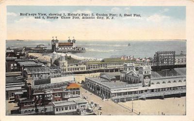 Bird's-eye view of Atlantic City, N. J., USA New Jersey Postcard