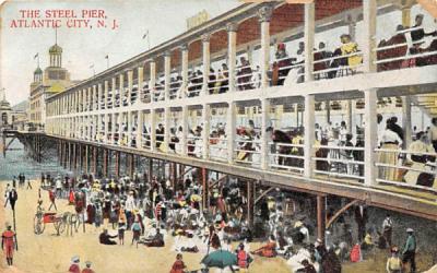 The Steel Pier Atlantic City, New Jersey Postcard