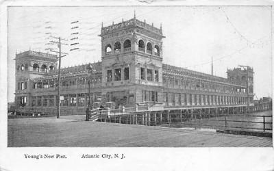 Young's New Pier Atlantic City, New Jersey Postcard