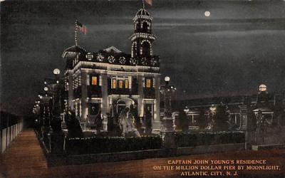 Captain John Young's Residence Atlantic City, New Jersey Postcard