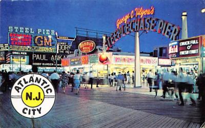 Atlantic City, Playground of the World New Jersey Postcard