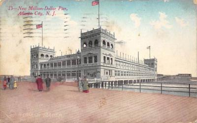 New Million-Dollar Pier Atlantic City, New Jersey Postcard