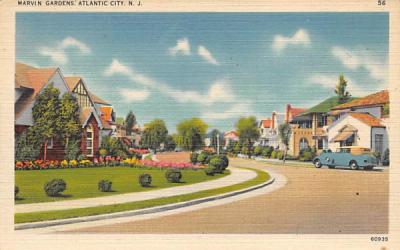 Marvin Garden Atlantic City, New Jersey Postcard