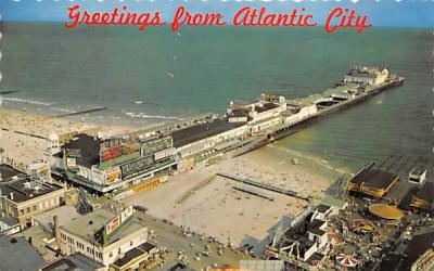 World Famous Steel Pier Atlantic City, New Jersey Postcard
