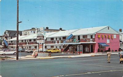 New Asbury Charline Motel Asbury Park, New Jersey Postcard