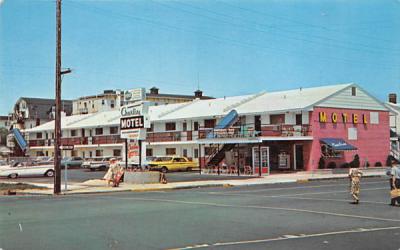 New Asbury Charline Motel Asbury Park, New Jersey Postcard
