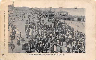 New Promenade Asbury Park, New Jersey Postcard