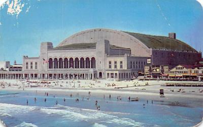 Convention Hall - world's largest auditorium Atlantic City, New Jersey Postcard
