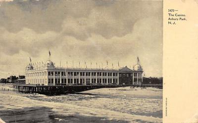 The Casino Asbury Park, New Jersey Postcard