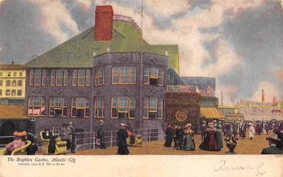 The Brighton Casino Atlantic City, New Jersey Postcard