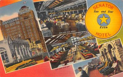 Senator Hotel, Sun and Star Room 1956 Atlantic City, New Jersey Postcard