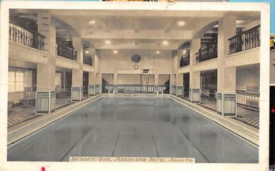 Swimming Pool, Ambassador Hotel Atlantic City, New Jersey Postcard