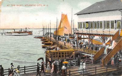 At the Inlet  Atlantic City, New Jersey Postcard