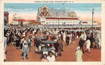 Steeple Chase Pier Atlantic City, New Jersey Postcard