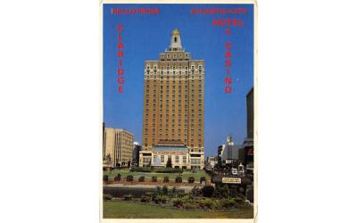 Hello from Claridge Hotel & Casino Atlantic City, New Jersey Postcard