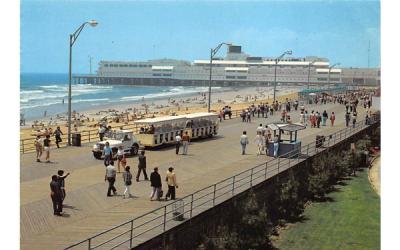 Famous Boardwalk Atlantic City, New Jersey Postcard